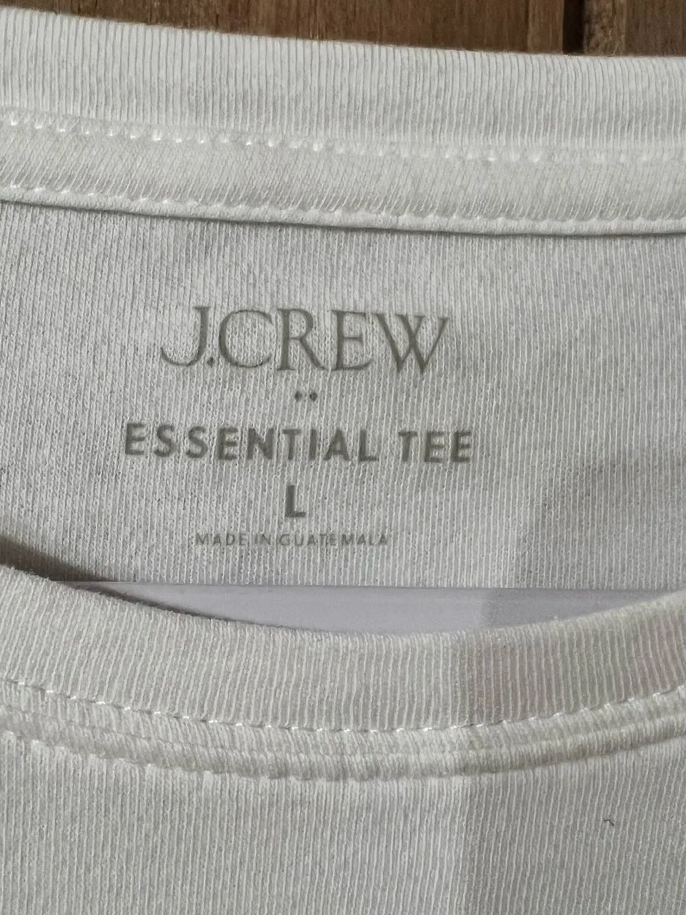 J. Crew white Crewneck Short Sleeve Women's Top